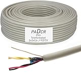Telefonkabel Verlegekabel JYSTY Adern Telefonleitung (2 x 2 x 0,6, 25m)