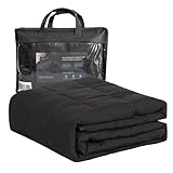 Good Nite Gewichtsdecke 125x150cm 4kg - Entspannung Beschwerte Decke nur für Erwachsene - zur Entspannungsdecke Weighted Blanket - Grau