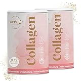 Corridge - Premium Collagen Pulver 2x300g - Bioaktives Kollagen - hydrolysiertes Rinderkollagen - Peptide Typ 1 & 3 - Weidehaltung & Grasfütterung - Collagenpulver Geschmacksneutral & Leicht Löslich