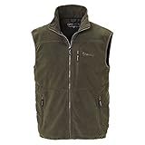 Pinewood Unisex fleecevest Utah Fleeceweste, Jagdgrün, XL EU