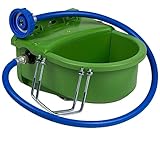 UZMAN - Tränkebecken 4 Liter + Anschlussset IBC Container Tank Schwimmertränke Tränke Pferde, Großvieh, Schafe Vieh Kühe Tränke Rinder Tränkewanne Pferd Viehtränke