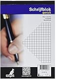 Notizblock Kangaro A5 kariert 5mm 60grs 100 Blatt