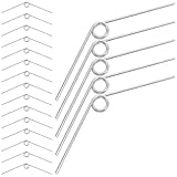 IWOWHERO 20 Stück Teiliges Metallfeder für Gartenscheren Ersatzfeder aus Edelstahl Robust Flexibel Langlebig für Baumscheren Strauchscheren Trimmer Gartengeräte