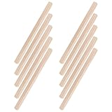 PLAFOPE 10 Stück Unfinished Decorative Holzleisten DIY Modell-holzstreifen Naturbelassen Vielseitig für Wand Schrank Fenster Türrahmen und Möbelveredelung
