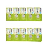 LfrXtra Packung Mit 5/10 CR1220 Tastenzellbatterien 3V Lithium Taste Batterie CR1220 Batterien Für Spielzeug Und Fernbedienungen
