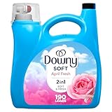 Downy Ultra Laundry Flüssiger Weichspüler (Weichspüler), April Fresh, 4,16 l, 190 Waschladungen