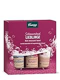 Kneipp Geschenkset Schaumbad Lieblinge - Geschenkpackung mit 3 beliebten Badezusätzen von Kneipp - Enthält 2x Aroma-Pflegeschaumbad & 1x Cremebad je 100ml