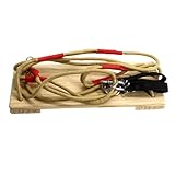 Holzbaum-Schaukelsitz – Kinderschaukel für den Außenbereich, robuste Baumschaukel aus Holz, Kinderschaukel mit höhenverstellbarem Seil, starke Tragfähigkeit, Sportausrüstung für Teenager, Jungen