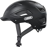 ABUS HYBAN 2.0 Fahrradhelm, Schwarz (Velvet Black), XL