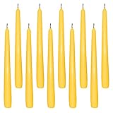 Gastro 10 Spitzkerzen gelb 23,5 x 245 mm