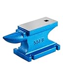 VEVOR Amboss 25 KG (55 LBS) Schmiede-Amboss für Schmiede Einzelnes Horn aus Gusseisen Schmiedwerkzeug robust