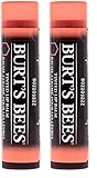 Burt´s Bees Tinted Lip Balm Zinnia (gefärbter Lippenpflegestift, in neutralem Farbton, sehr dezent, Lippenbalsam, Pflege, natürliche Inhaltsstoffe) 501111 (Packung mit 2)