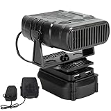 Tragbare Autoheizung,90 Grad Verstellbares Elektrisches Heizgerät | Leise Tragbare Windschutzscheibenheizung,Für Fahrzeug LKW Garage Schreibtisch Badezimmer Schlafzimmer Innenbereich Außenbereich