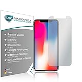 Slabo 4 x Displayschutzfolie für iPhone 11 Pro | iPhone X | iPhone XS Displayfolie Schutzfolie Folie Zubehör No Reflexion MATT
