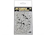 AK Interactive Weathering Flexible Airbrush Stencil 1/48 & 1/72 Scale Tool