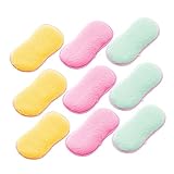 SKISUNO 10Stücke Geschirrtuch Saugfähige Mikrofasertücher Für Haushalt Mehrzweck Reinigungstücher Zufällige Farben Hohe Wasseraufnahme