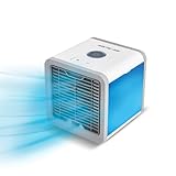Livington Arctic Air – Das Original aus dem TV - Luftkühler mit Wasserkühlung - Mobiles Klimagerät ohne Abluftschlauch – Luftbefeuchter - Verdunstungskühler - Ventilator klein