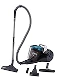 Hoover Staubsauger Tierhaare BREEZE PET mit Tier-Düse I Tierhaar-Staubsauger ohne Beutel für Hundehaare & Katzenhaare I Mit größenverstellbarem Stab, EPA-Filter, 5m Kabel mit Auto-Aufwicklung & Griff