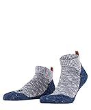 FALKE Herren Stoppersocken Lodge Homepad M Hp Baumwolle rutschhemmende Noppen 1 Paar, Blau Storm 6340, 43/44 EU
