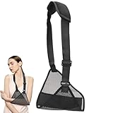 Armschlinge Armschlinge Rechter Arm Armschlinge Linker Arm Einstellbar Armschlaufe mit Atmungsaktivem Mesh Geeignet für Handgelenke Ellbogen Arme Schultern