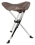 Grand Canyon SUPAI - Campingstuhl, Dreibein-Hocker faltbar - bis 100 kg - Aluminium - Falcon (braun)