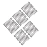 FONDOTIN 5 Blätter Selbstklebendes Fenster Reparaturband Fiberglas Mesh Klebeband Für Insektenschutz Fliegengitter Reparatur Tür Fenster Transparent Robust Tear resistant