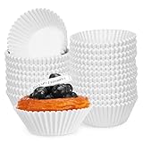 ABOOFAN 500 Muffinförmchen, ölbeständig, Mini-Muffinförmchen, Backförmchen für Hochzeiten