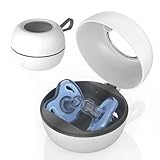 Schnuller-Reinigungsbox - Tragbare Aufbewahrungsbox für und Bissringe | Hygienische Schnullerbox für Reisen, Reisen, täglichen Gebrauch