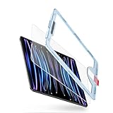 BERSEM Schutzfolie für iPad Pro 12,9 Zoll (Modelle 2022 & 2021 & 2020 & 2018) 9H Gehärtete Glas Folie, HD-Klarheit, Kratzfest, Fallfreundlich, mit Einfacher Anbringungsschale, 1 Stück
