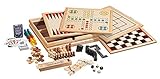 Philos 9960 - Holz-Spielesammlung mit 10 Spielmöglichkeiten