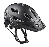 Black Crevice MTB Fahrradhelm, Black, S/M (54-58cm)…