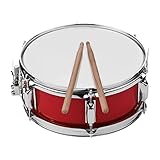 Sunydog Snare Drum mit,12inch Snare Drum Head mit Drumsticks Schultergurt Drum Key für Student Band