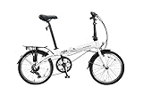 Dahon Bicicleta Vybe D7 White Faltrad, weiß, 66.5 x 34.5 x 80 cm