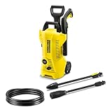 Kärcher Hochdruckreiniger K 2 Power Control: Clevere App-Unterstützung - die praktische Lösung für alltägliche Verschmutzungen, Gelb/Schwarz