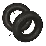 2x Luftschlauch Schlauch 13x5.00-6 mit Geradem Ventil TR-13 kompatibel Aufsitzmäher Rasentraktor