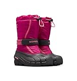 Sorel Flurry Boot Schneestiefel, Deep Blush, Tropic Pink, 34 EU