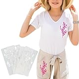 24 Stück Blumen Schablone Set, 15 * 7,5 cm Kreative Schablonen für DIY, Wiederverwendbare Malschablonen, für Textilgestaltung, Wandgestaltung und Airbrush, Zeichnung Malschablonen