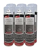 SDV Chemie Sprühkleber 6x 500ml extra starker Powerkleber Kontaktkleber Kleber Haftkleber Spray
