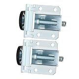 HOLIDYOYO 2 Stück Verstellbare Möbelfüße aus Höhenverstellbare Stellfüße für Schrank und Tisch rutschfest Bodenschonend Robustes für Unebene Böden