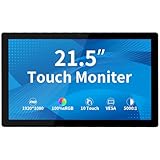 Magedok Touch Monitor 14 Zoll 4K,3840 * 2160,10 Point Kapazitiver Touchscreen,HDMI/USB C/Mini DP Schnittstelle,Integrierte Lautsprecher,VESA,Kommerzieller Bildschirm (1920x1080, 21.5 Zoll VA)