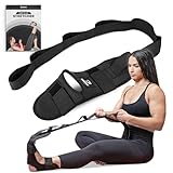 Yoga Gurt Faszienstrecker - Yoga Strap - Yogagurt Faszien Strecker Wadenstrecker & Fußstrecker bei Plantarfasziitis Muskelverspannung Knöchelverletzung - Übungsschlaufe zum Dehnen der Beinmuskulatur