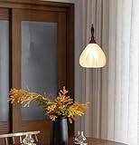 SXYSXYSXY Modern Nordic Hängelampe Holz Minimalismus Schlafzimmer Nachttisch Pendelleuchte Kreatives Design Esszimmerlampe E27 Wohnzimmer Loft Küche Korridor 20 * 18.5cm,B