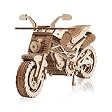 comfoyar 3D Puzzle Motorrad, Holzmodelle Bausätze Erwachsene, Modellbau Set Holz, Kreativer DIY Bastelset für Heimdekoration, Weihnachten Geburtstag Männer Frauen, Motocross
