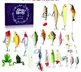 Töpfchen Timer für Männer Angelset Set Weihnachten Adventskalender Blind Fishing Lovers Weihnachtsset AA Katze Adventskalender 2024 (Dunkelblau, 34X24X2,5 )