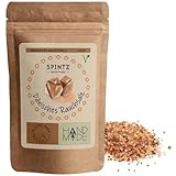 SPINTZ 500g Dänisches Rauchsalz | Kaltgeräuchert in Dänemark | Danish Smoked Salt | Speisesalz | Geräuchertes Salz | ideal für vegane Ernährung | würzig intensives Rauch Salz | plastikfrei verpackt