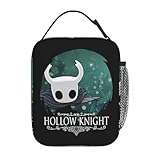 Hollow Knight Game Gaming Wärmeisolierte Lunchtaschen für Picknick Tragbare Lebensmittelbehältertaschen Thermische Kühlboxen Lunchboxen