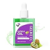 Gelike ec Nagelhaut Pflege Öl für Nägel: Nagelhautöl Kiwi Duft für Feuchtigkeit Stärkt Nährende Nägel Mit Bio Ölen & Vitamin E Vegan 15 ml