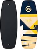 WAKETEC Wakeskate Truth, Eva Flat-Deck Board, Länge 41'-43', bis 100 kg Körpergewicht, für Boot & Seilbahn, Länge:43 (109.2 cm), navy