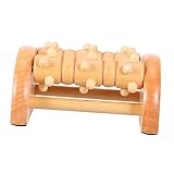 Fußmassagegerät aus Holz für Plantarfasziitis Massage zur Fußentspannung und Schmerzlinderung für Unterwegs