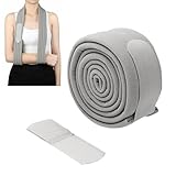 BOBITALK Einstellbare, Armschlinge Linker Arm, Armschlinge Rechter Arm, Komfortable Schulterschlinge Für Rechten Und Linken, Unterstützt Handgelenk, Ellbogen & Schulter (Grau)